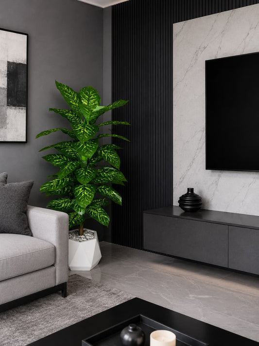 Artificial Dieffenbachia Plant