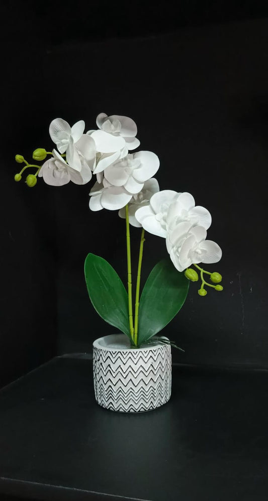 Artificial White Orchid&nbsp;