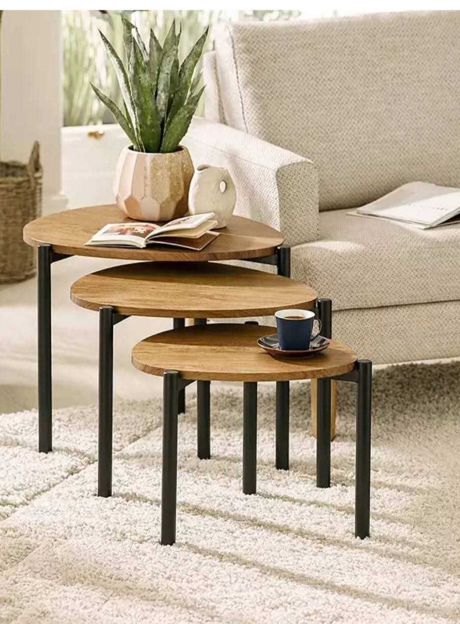 Oblong shaped Nesting Tables