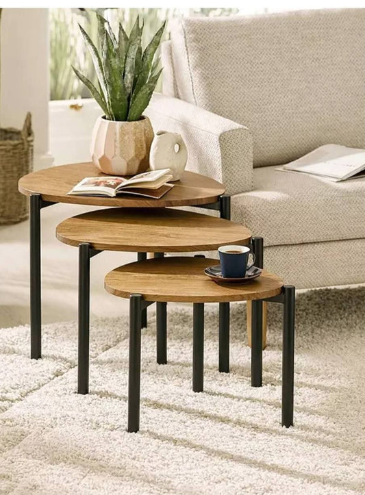 Oblong shaped Nesting Tables