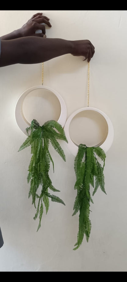 Hanging Artificial Ferns