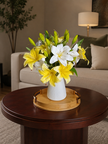 Artificial Lily flower arrangement