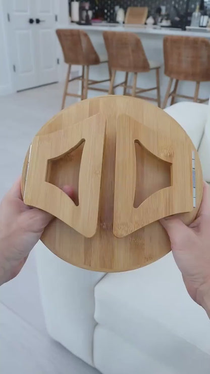 Bamboo Multi-functional Sofa Arm rest table